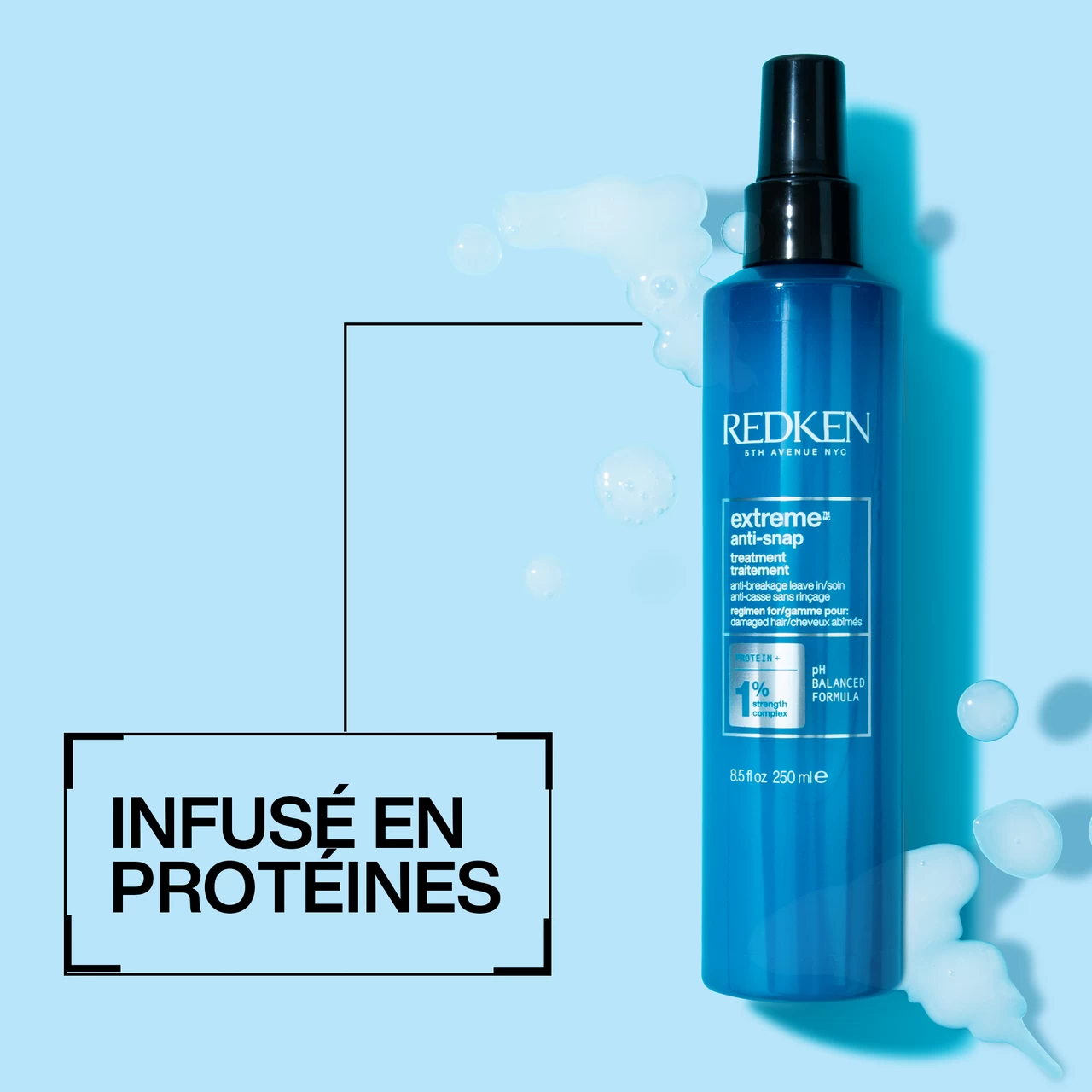 Soin Sans Rinçage Anti-Snap Extreme Redken 250ml 5 Soin Sans Rinçage Anti-Snap Extreme Redken 250ml – Image 5