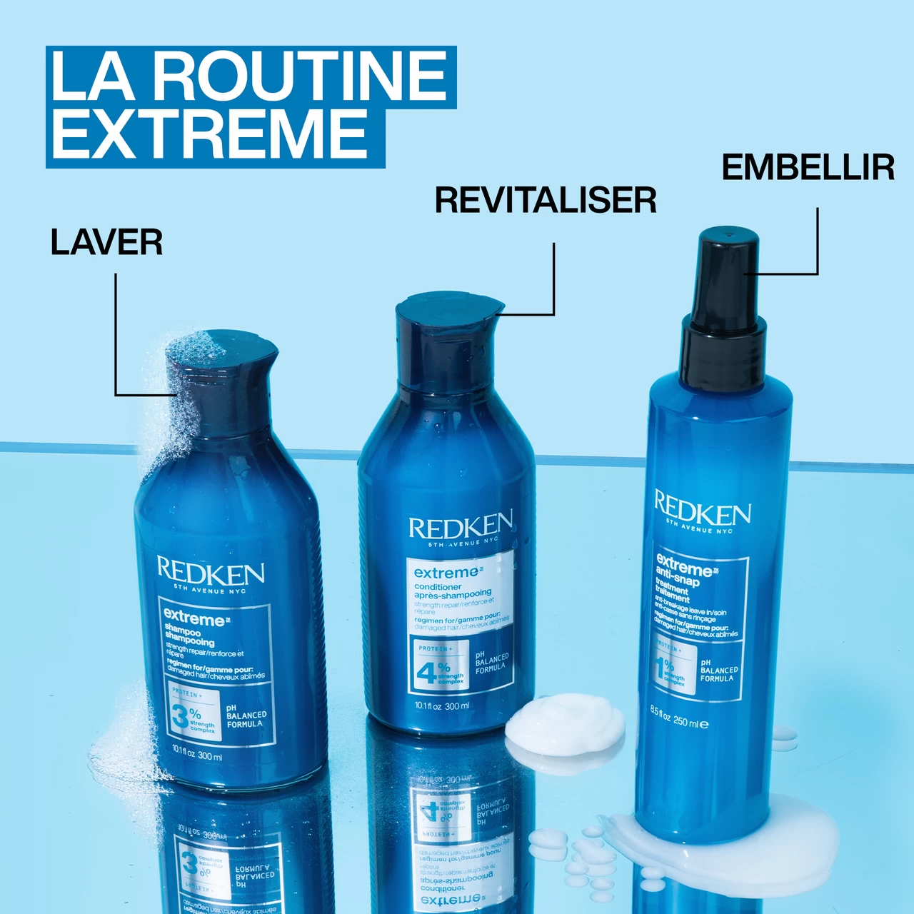 Soin Sans Rinçage Anti-Snap Extreme Redken 250ml 6 Soin Sans Rinçage Anti-Snap Extreme Redken 250ml – Image 6