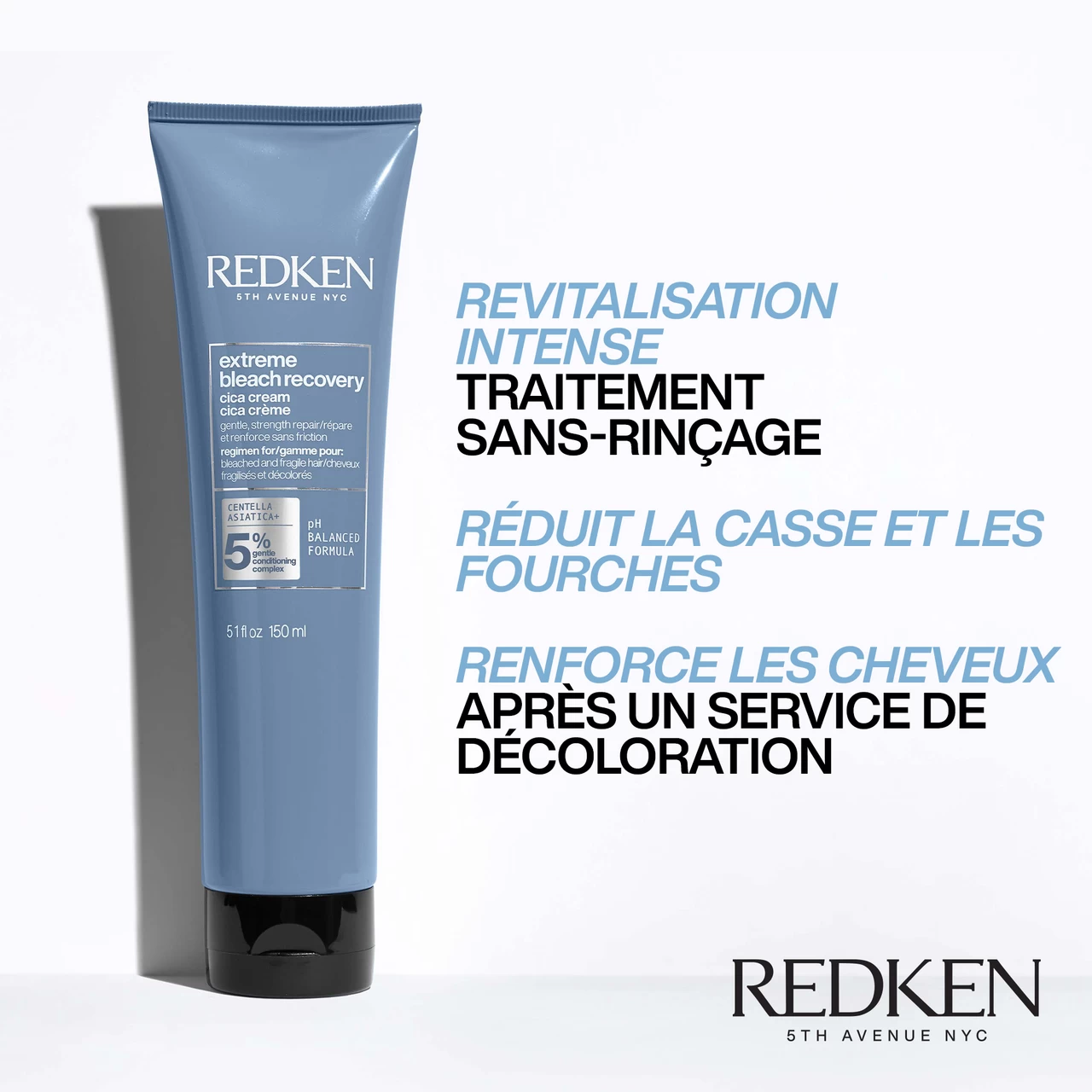 Crème Sans Rinçage Extreme Bleach Recovery Cica Redken 150ml 2 Crème Sans Rinçage Extreme Bleach Recovery Cica Redken 150ml – Image 2