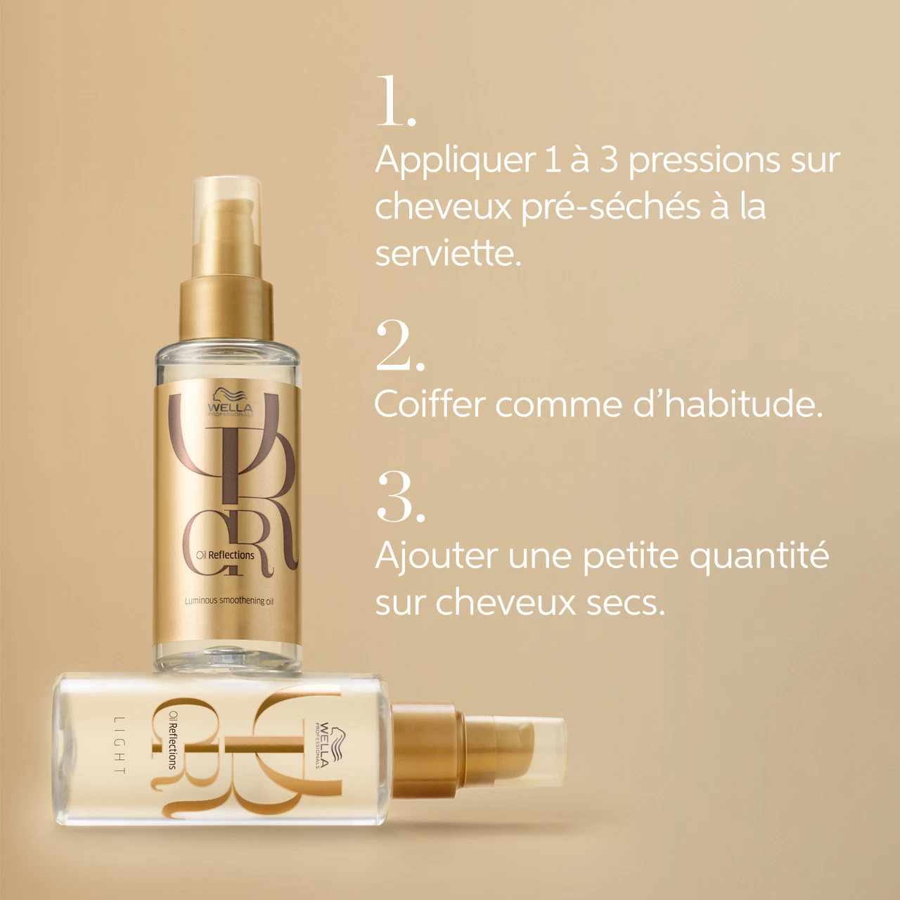 Huile Révélatrice Light Oil Reflections Wella 100ml 6 Huile Révélatrice Light Oil Reflections Wella 100ml – Image 6
