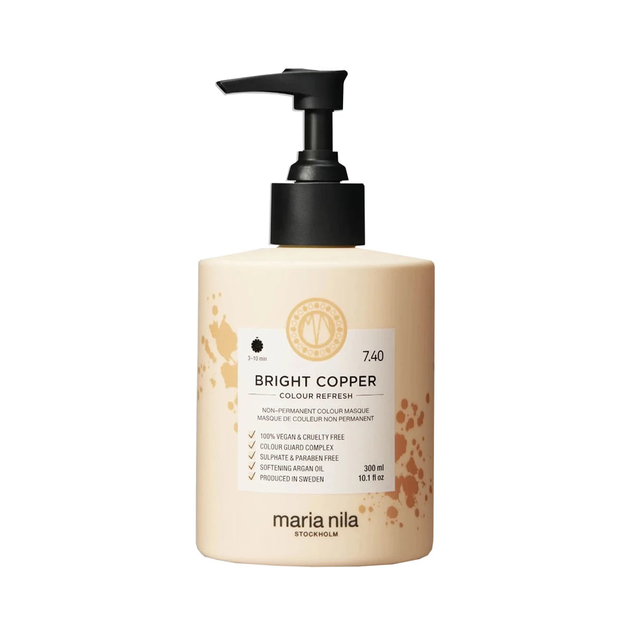 Masque Colour Refresh Bright Copper 7.40 Maria Nila 300ml 1 Masque Colour Refresh Bright Copper 7.40 Maria Nila 300ml