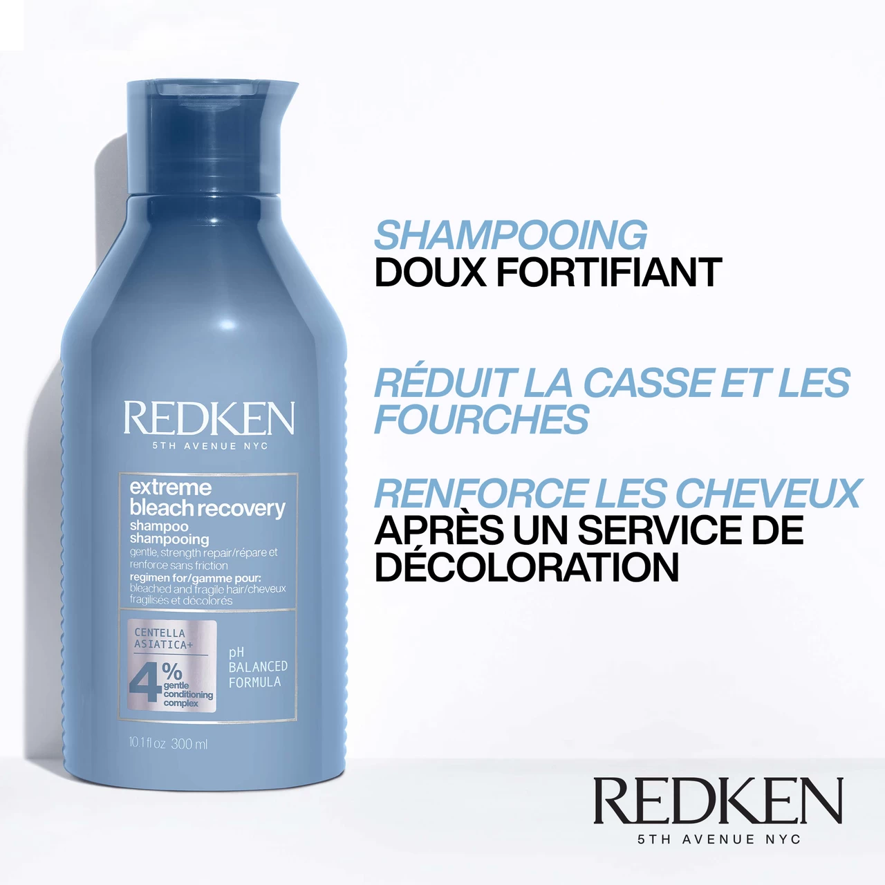 Shampooing Extreme Bleach Recovery Redken 300ml 2 Shampooing Extreme Bleach Recovery Redken 300ml – Image 2