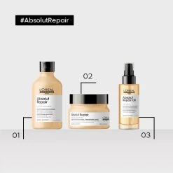 Absolut Repair Masque Restructurant Cheveux Abîmés L'Oréal 250ml 7 Absolut Repair Masque Restructurant Cheveux Abîmés L'Oréal 250ml -Produits Capillaires Boutique 3474636971039 3 60020.1684847282