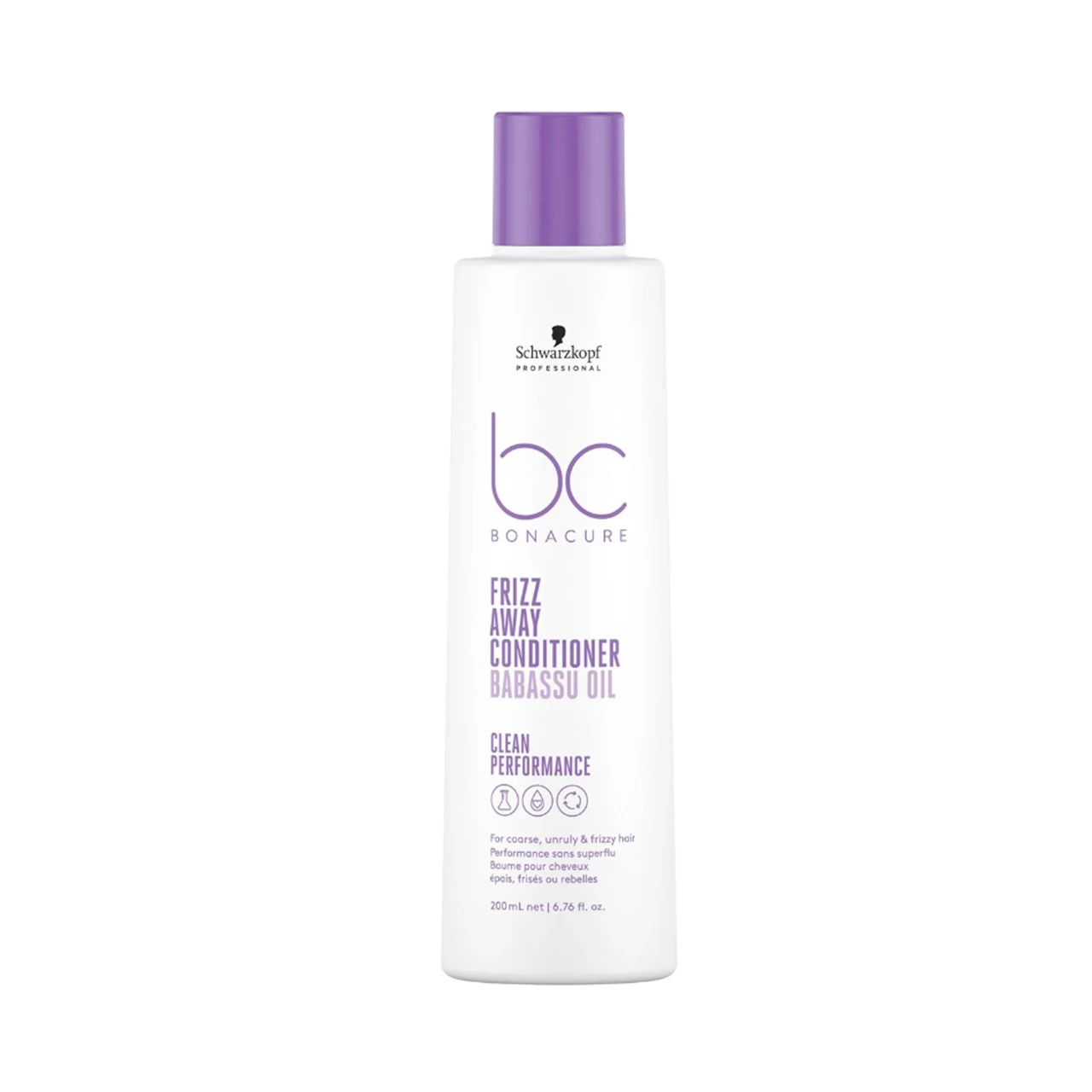 Conditioner Frizz Away Bonacure Schwarzkopf 200ml 1 Conditioner Frizz Away Bonacure Schwarzkopf 200ml