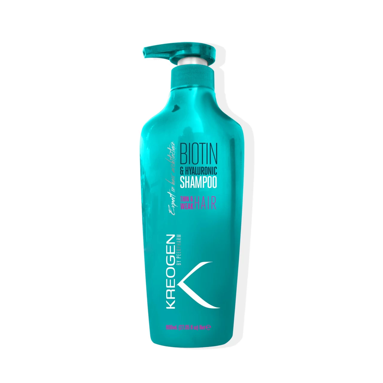 Shampooing Fortifiant À La Biotine - Cheveux Fins Et Fragiles Kreogen 800ml 1 Shampooing Fortifiant À La Biotine - Cheveux Fins Et Fragiles Kreogen 800ml