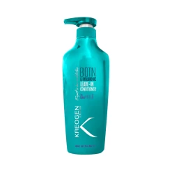 Soin Sans Rinçage à La Biotine - Cheveux Bouclés Kreogen 500ml