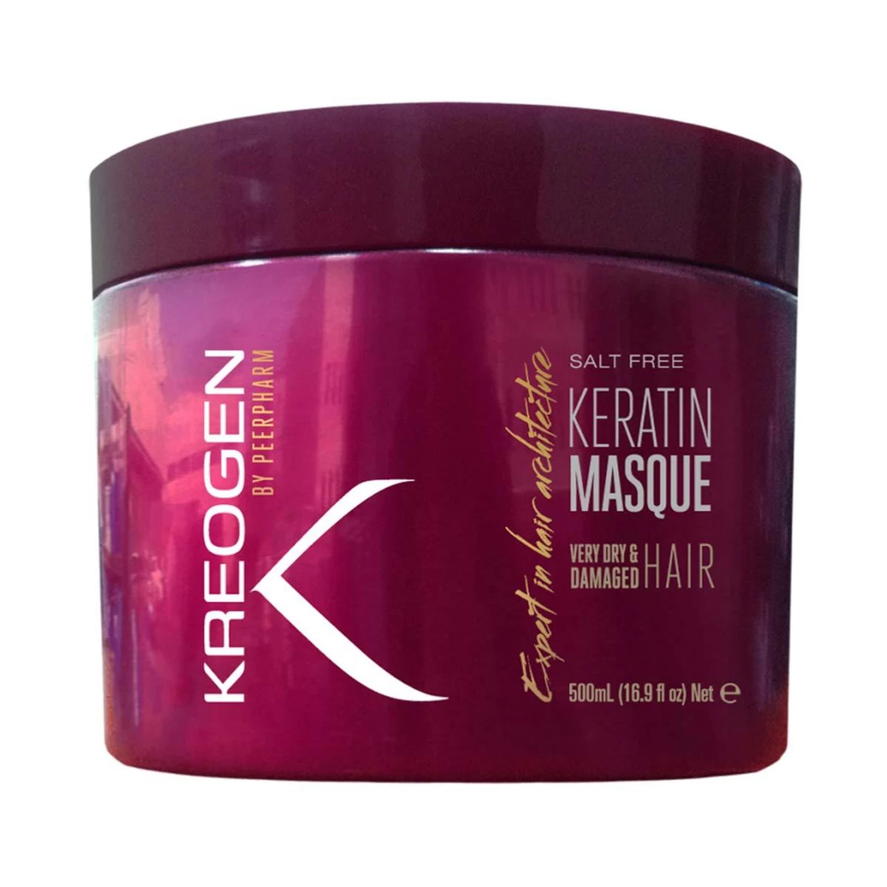 Masque Kératine Pour Cheveux Très Secs Et Abimés Kreogen 500ml 1 Masque Kératine Pour Cheveux Très Secs Et Abimés Kreogen 500ml