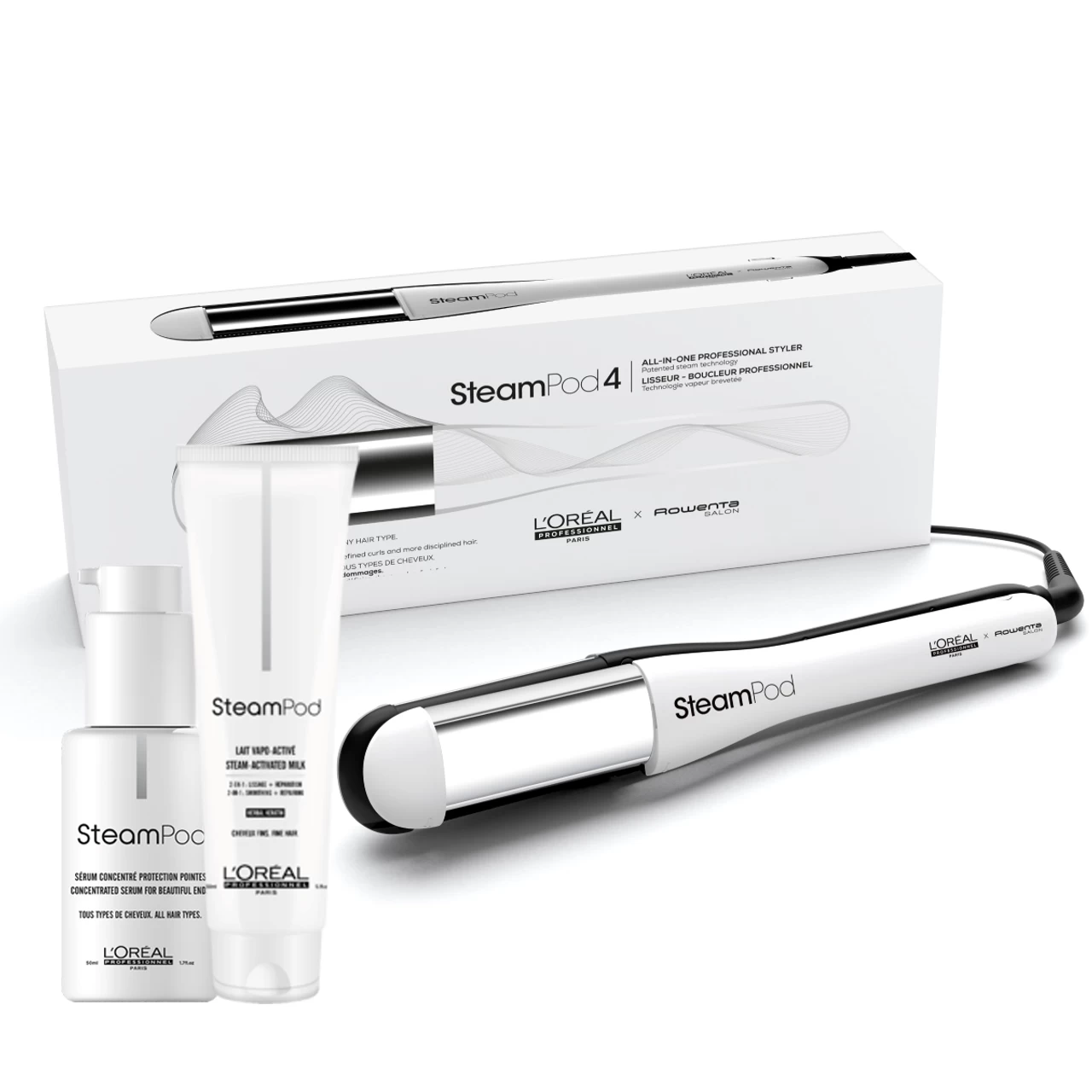 Pack Steampod 4 Cheveux Fins L'Oréal Professionnel 1 Pack Steampod 4 Cheveux Fins L'Oréal Professionnel