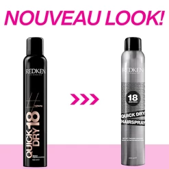 Quick Dry 18 Redken 400ml 9 Quick Dry 18 Redken 400ml -Produits Capillaires Boutique Spray Se chage Rapide Quick Dry Redken Styling New look 51960.1694768489