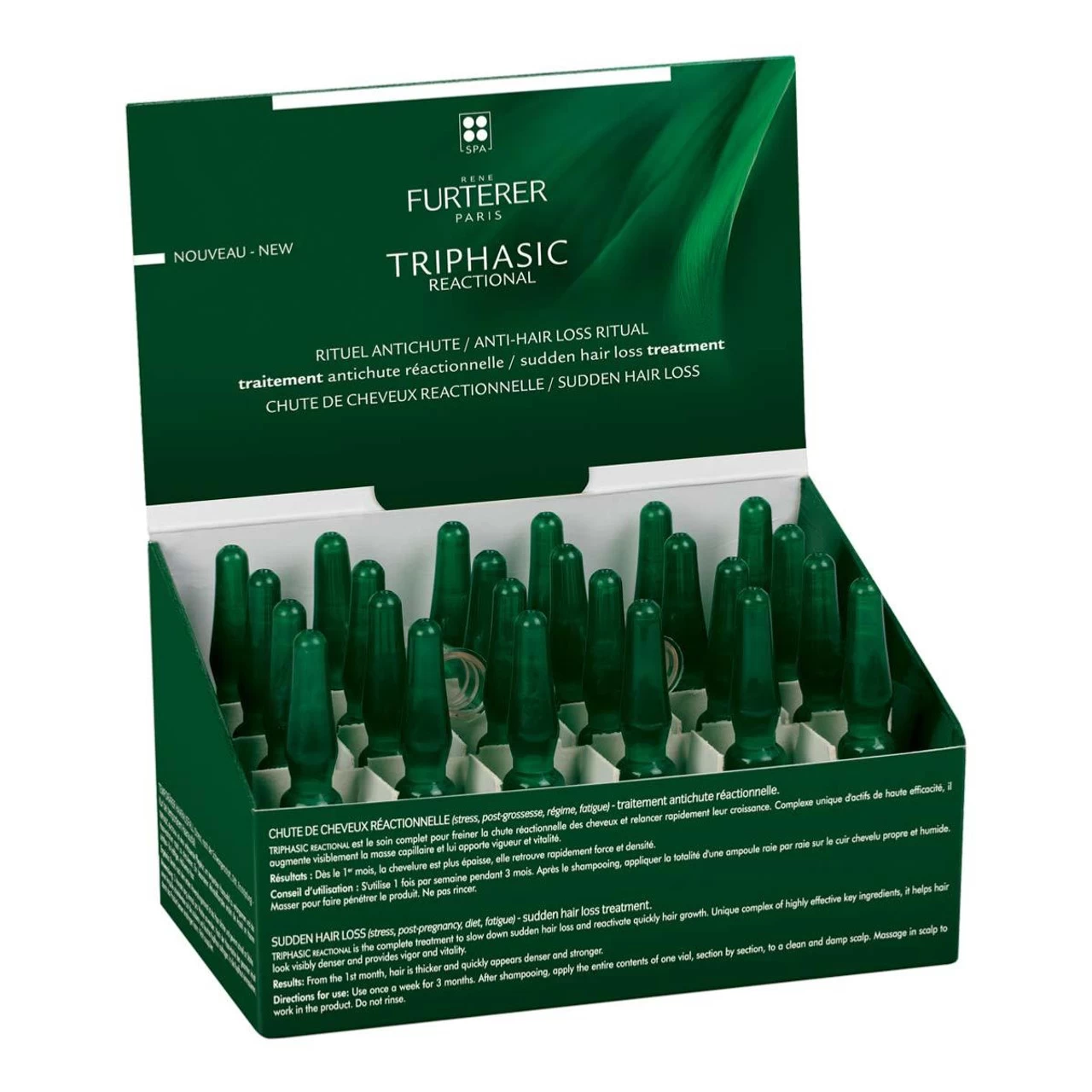 Sérum Antichute Triphasic Réactionnelle René Furterer 24x5ml 4 Sérum Antichute Triphasic Réactionnelle René Furterer 24x5ml – Image 4
