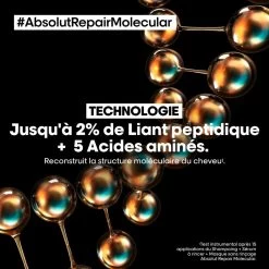 Shampooing Absolut Repair Molecular L'Oréal Professionnel 1500 Ml 8 Shampooing Absolut Repair Molecular L'Oréal Professionnel 1500 Ml -Produits Capillaires Boutique b7a7ac30 a3e2 4f9c 8d7a f25dbb3a2551 79105.1694081531