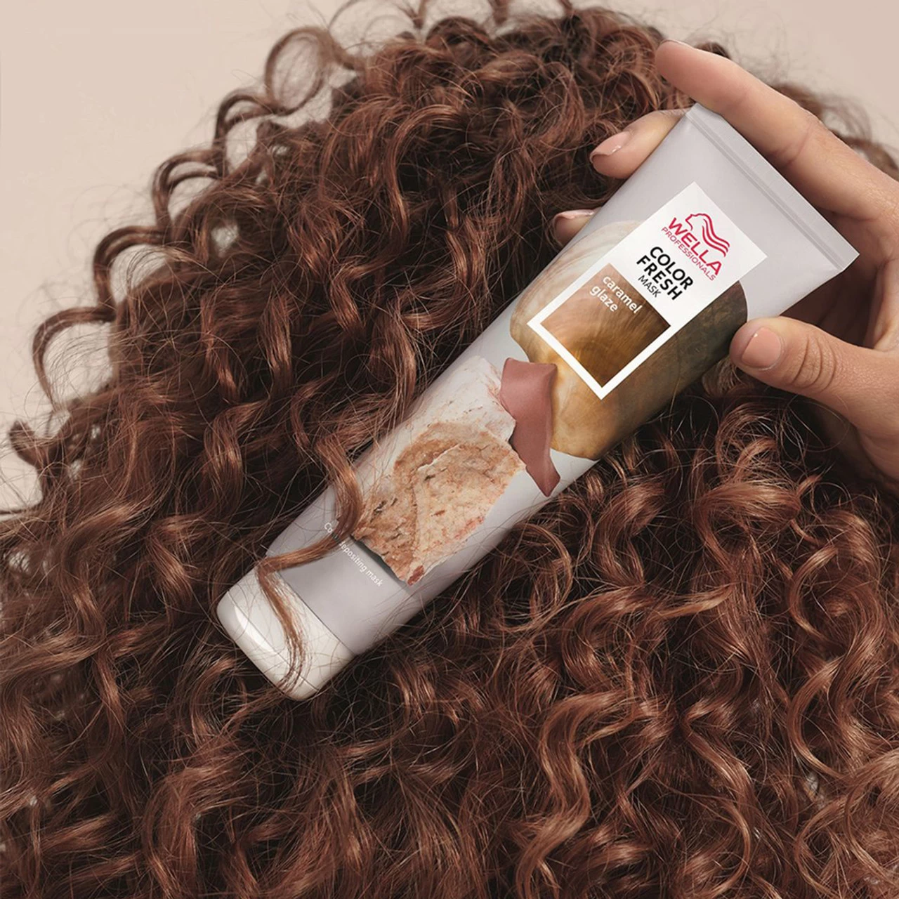 Masque Color Fresh Wella Caramel Glaze 150ml 2 Masque Color Fresh Wella Caramel Glaze 150ml – Image 2