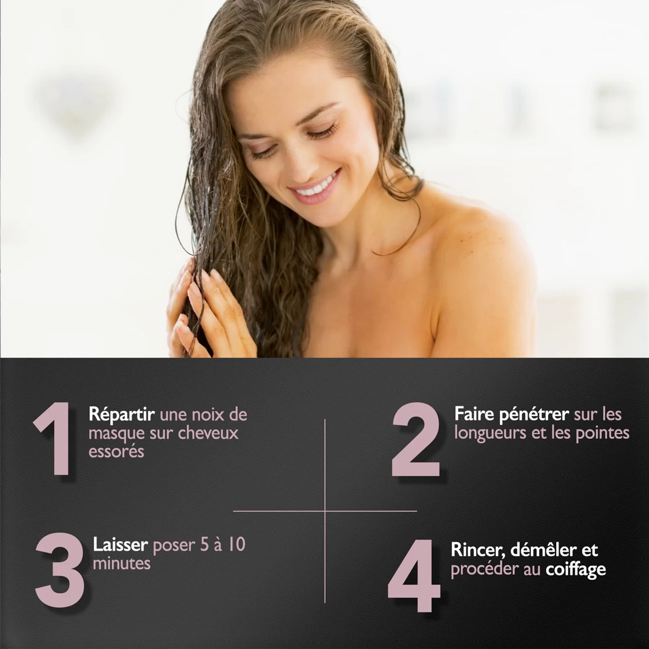 Masque Keratin Glow Essentiel Eugène Perma 150ml 3 Masque Keratin Glow Essentiel Eugène Perma 150ml – Image 3