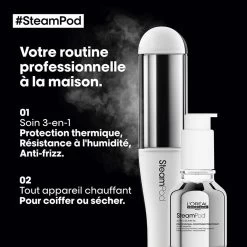 Pack Steampod 4 + Soin Lissant 3 En 1 50 Ml -Produits Capillaires Boutique steampod 4 serum lissant 24716.1694510551